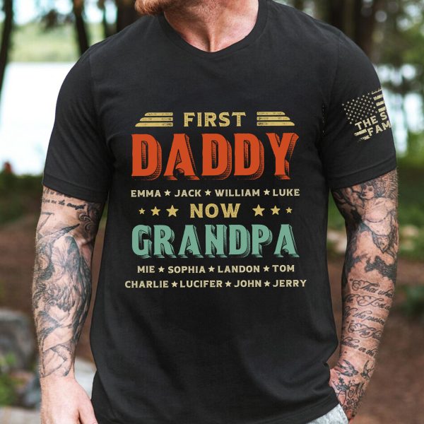 First-Dad-Now-Grandpa-Custom-Title-_-Kids-Names-Personalized-Shirt_1.jpg