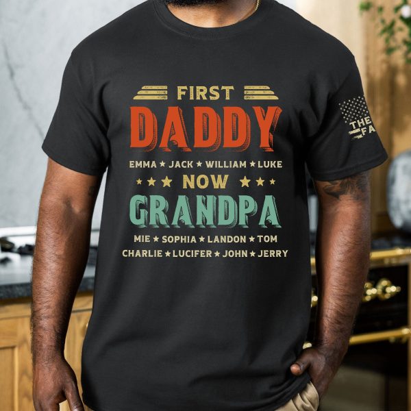First-Dad-Now-Grandpa-Custom-Title-_-Kids-Names-Personalized-Shirt_2.jpg