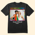 LGBT-Couple-Our-First-Christmas-Personalized-Photo-Matching-Couple-Shirt_2.png